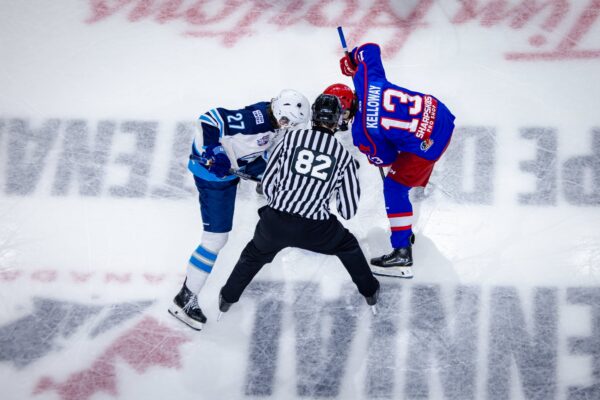 Eagles snag OT thriller to open the Centennial Cup.