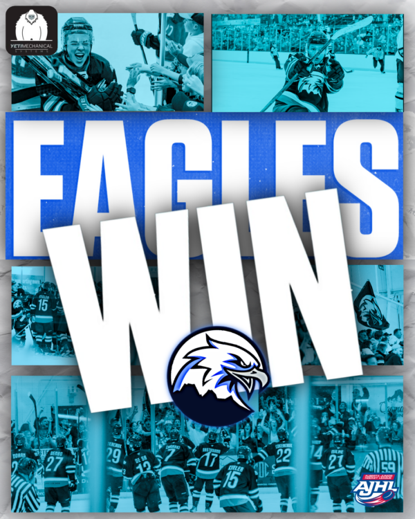 Eagles take down Canucks in first of back-to-back