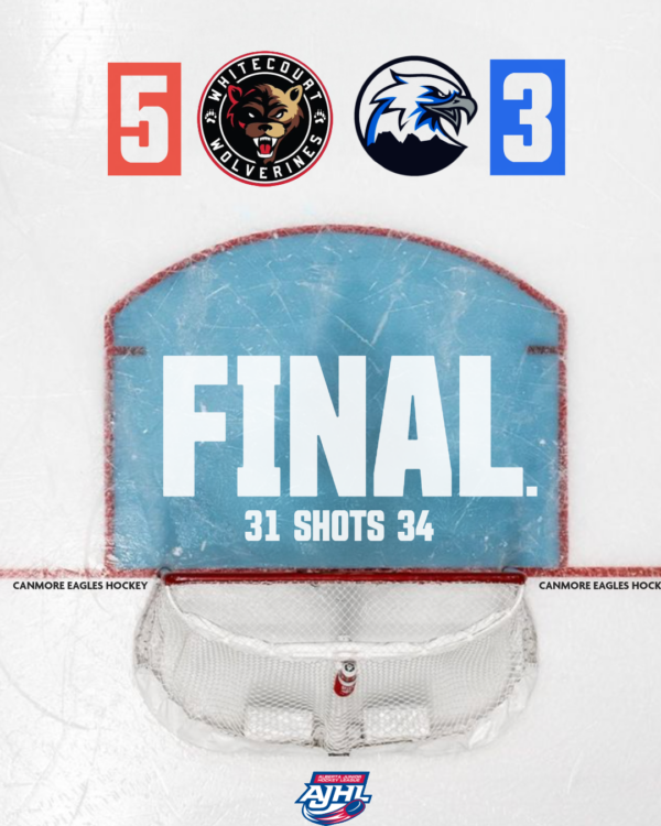 Eagles drop first game of the season in Whitecourt